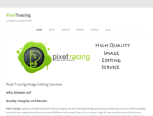 Tablet Screenshot of pixeltracing.com